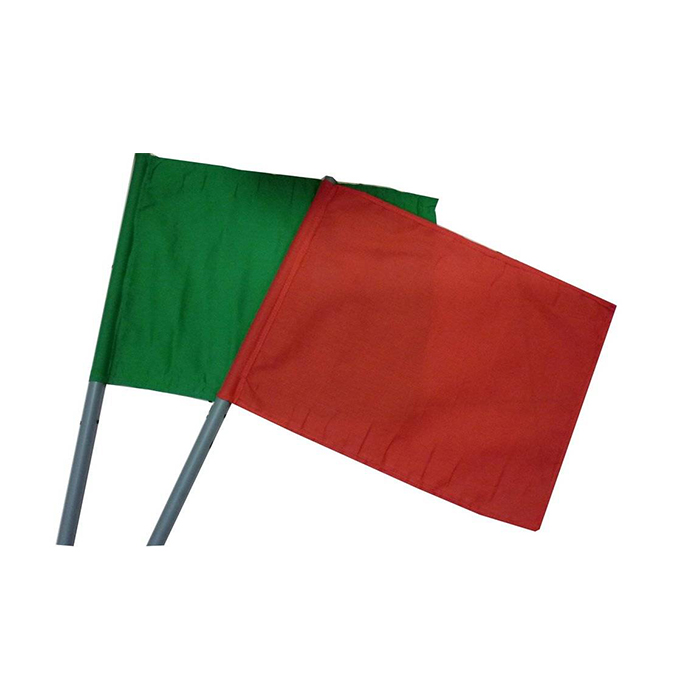 ธงโบกให้สัญญาณสีเขียว - แดง